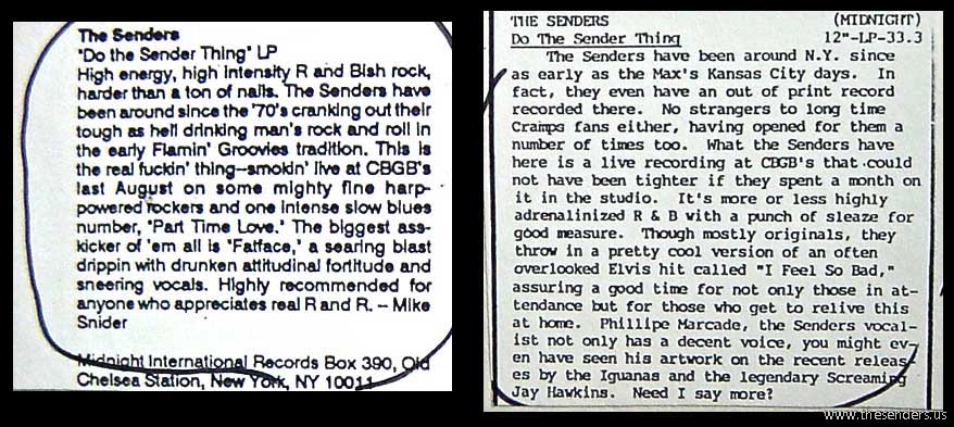 the senders do the sender thing