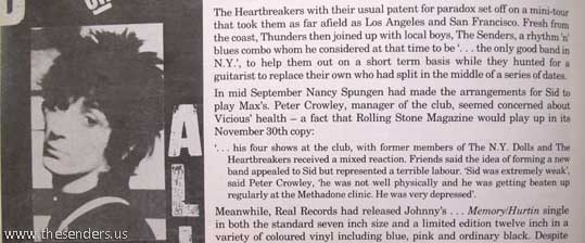 senders in cold blood